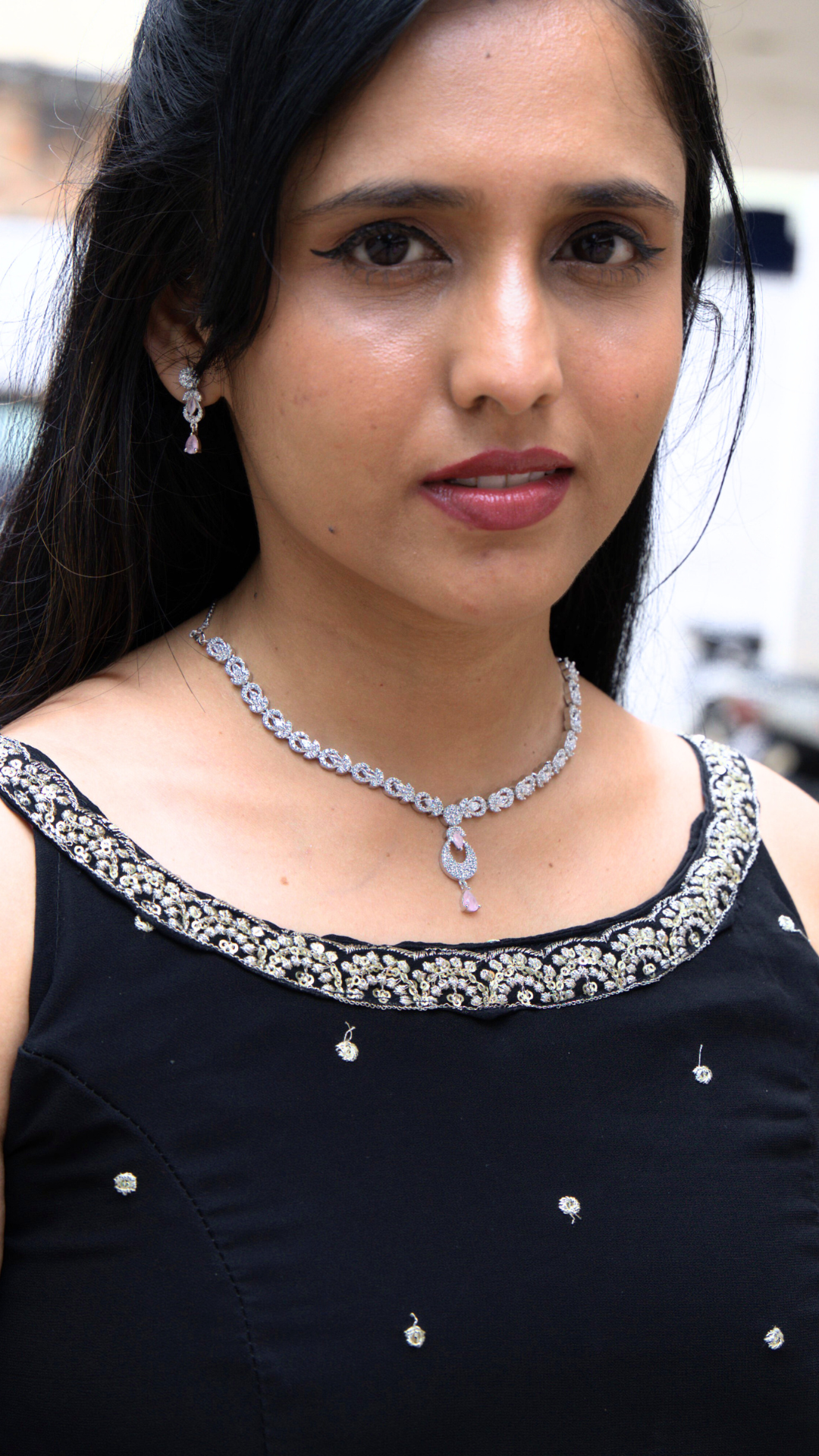 Pink Mint Elegance Necklace